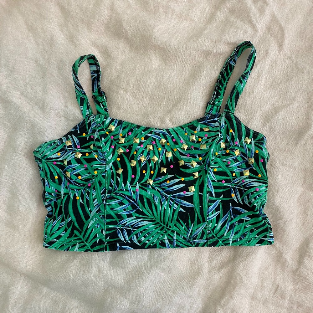PINK Banana Leaf Bra